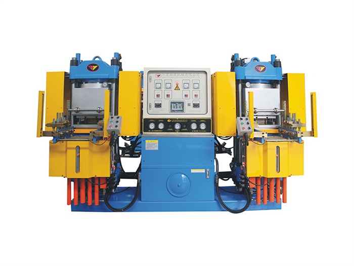 100T真空硫化機(保護板與光柵)